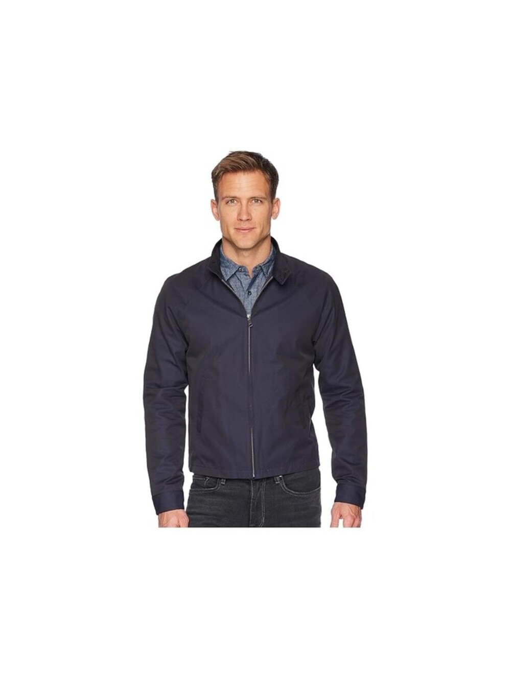 Men's Vince Regular Fit Jacket, Size XL - Navy Blue